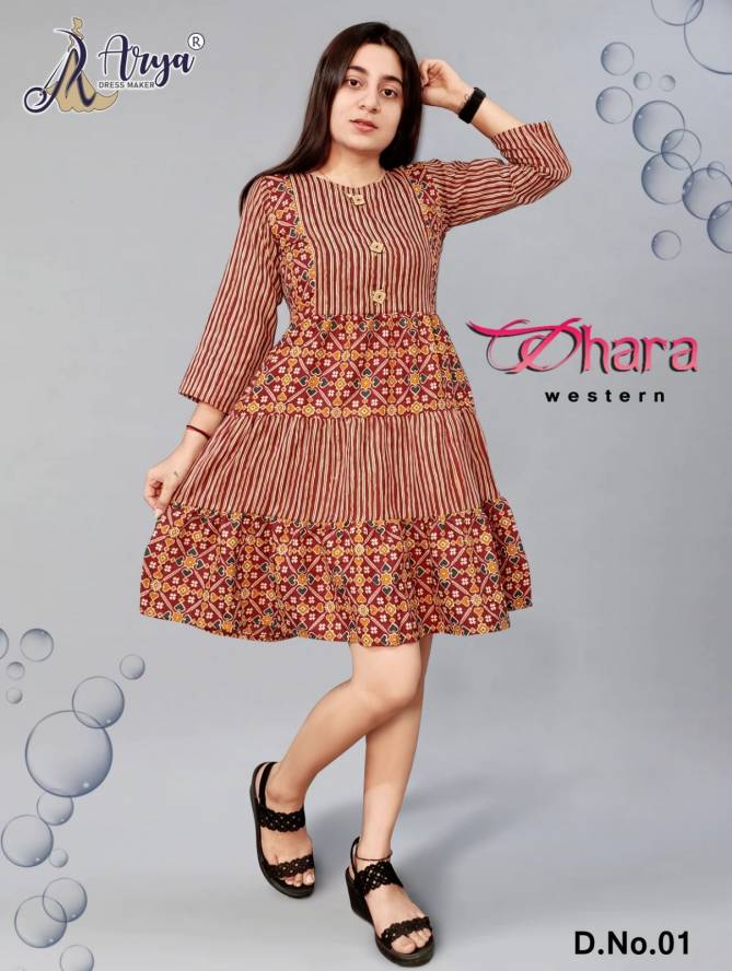 Dhara By Arya Dress Maker Designer Kurtis Catalog
